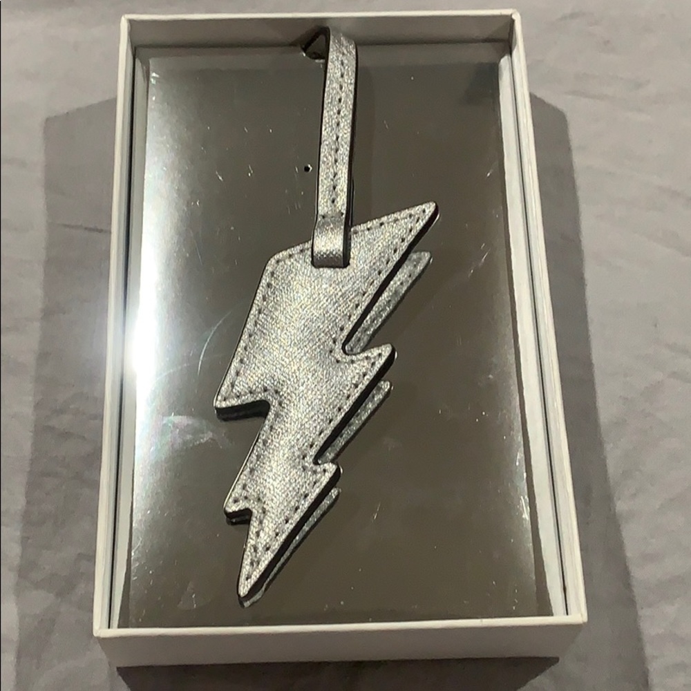 Michael Kors Monogram Charm Lightening Bolt ⚡️